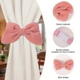 thumbnail image 6 of 2 Pcs Velvet Bow Curtain Tiebacks Drapes Tie Backs Velvet Curtain Tiebacks Drapes Holders for Bedroom Decor, Baby Nursery Decor Farmhouse Decorations, 6 of 8