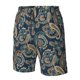thumbnail image 4 of Fotbe Indian Paisley 2 Trajes de Baño Estampados para Hombre, Shorts de Verano de Secado Rápido, Ropa de Playa, Bañadores-Large, 4 of 6