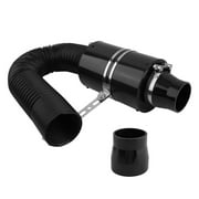 Cold Air Intake Kit Universal Car 3 Inch Carbon Cold Air Filter Feed Enclosed Induction Intake