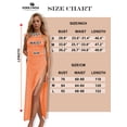 thumbnail image 5 of Edolynsa Women Halter Neck Knit Maxi Dress Backless Hollow Out Swimwear Coverup Crochet Sleeveless Long Beachwear Resort Wear, 5 of 8