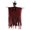 Red, variant on QLUEWX Halloween Skeleton Ghost Hanging Decorations, 35.4" Red Spooky Skeleton Ghost with Hat Halloween Party Decorations, Party Supplies Prop, Halloween Decor for Home Outdoor Haunted House