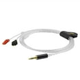 thumbnail image 2 of Geekria Apollo Silver-Plated Upgrade Audio Cable Compatible with Sennheiser HD660S HD600 HD650 HD580 Headphones, 3.5mm (1/8'') Replacement Headphones Cord for Hi-Resolution Audiophile (4 ft/1.2m), 2 of 6