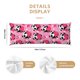 thumbnail image 3 of Fotbe Panda Heart Valentine Pink Funda para Almohada Corporal con Diseño, Funda de Microfibra Ultrasuave de 20x54 Pulgadas, Ropa de Cama Elegante, 3 of 7