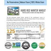 Certified Glyphosate Residue Free Hard Red Winter Wheat Berries | 3 LBS | Family Farmed in Washington State | Non-GMO Project Verified