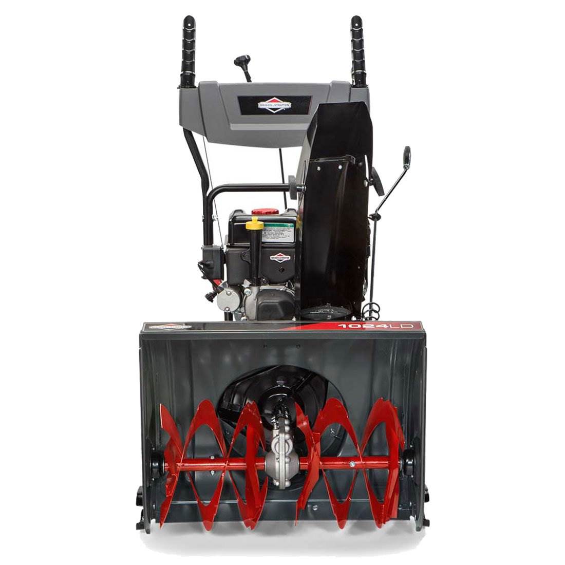 Briggs 24-Inch 208cc Dual-Stage Gas Powered Self-Propelled Snow Blower, Electric Start