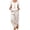 White, variant on IWRICH 2 Piece Outfits for Women Half Sleeve Linen Sets Crew Neck Tops Wide Leg Pants Set Plus Size Summer Matching Suits White XL