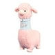 thumbnail image 5 of Adornos decorativos de sofá de alpaca de peluche de dibujos animados para niños, adultos y bebés. Rosa, 5 of 9