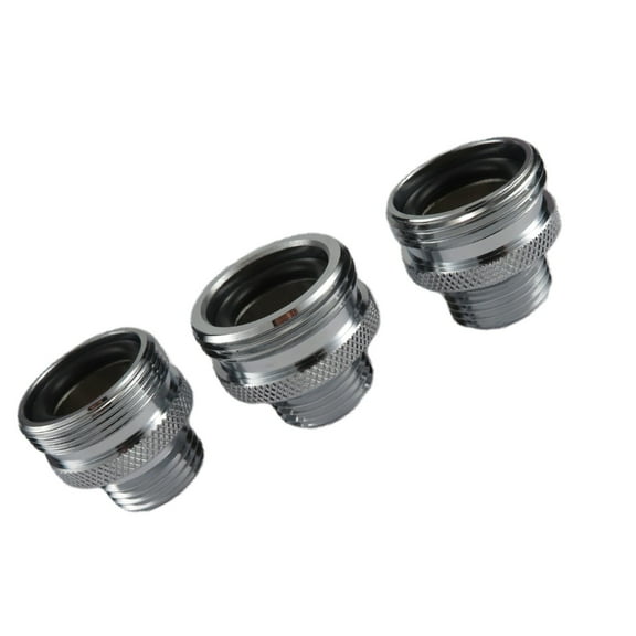 3Pcs Ball End Shower Arm Adapter Showers Arms Conversion Adapter Copper Shower Balls Joint Adapters Easy Installation