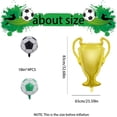 thumbnail image 7 of Yimenbloon Soccer Balloon Soccer Trophy Balloon Champion Sport Balloons for Soccer Birthday Party Decorations, Soccer Balloon Supplies 5PCS, 7 of 7