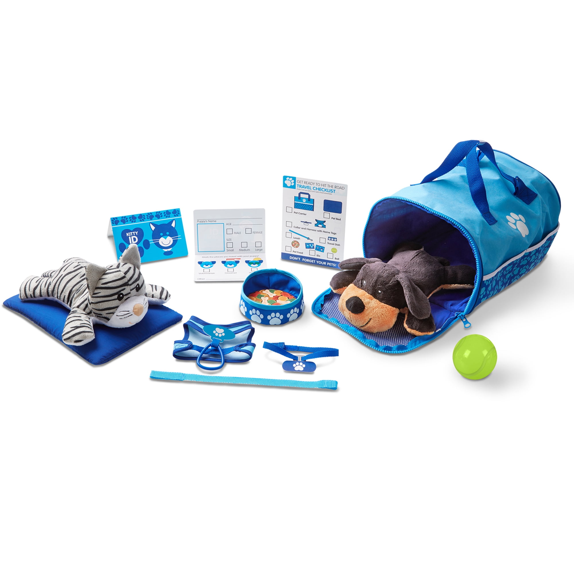 melissa and doug pet travel set