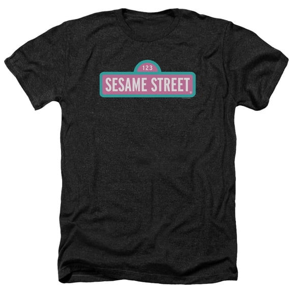 Sesame Street - Alt Logo - Heather Short Sleeve Shirt - XXX-Large