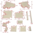 thumbnail image 3 of Legend Bass Boat Non Skid Mats 317879 | Light Gray (Set of 11), 3 of 4