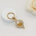 thumbnail image 6 of Cremation Jewelry for Ashes Holder Crystal Teardrop Heart Stainless Steel Keepsake Urn Pendant Memorial Keychain, 6 of 6