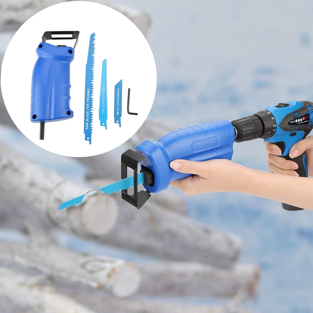 Portable Reciprocating Saw Adapter Set Changed Electric Drill Into