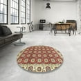 thumbnail image 4 of Ahgly Company Machine Washable Indoor Rectangle Abstract Red Area Rugs, 2' x 5', 4 of 7