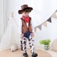 thumbnail image 3 of Conjunto de 5 disfraces de vaquero occidental para niños, ideal para juegos de rol, disfraces de vaquero (talla 80, apto para niños de 18 a 24 meses), 3 of 6