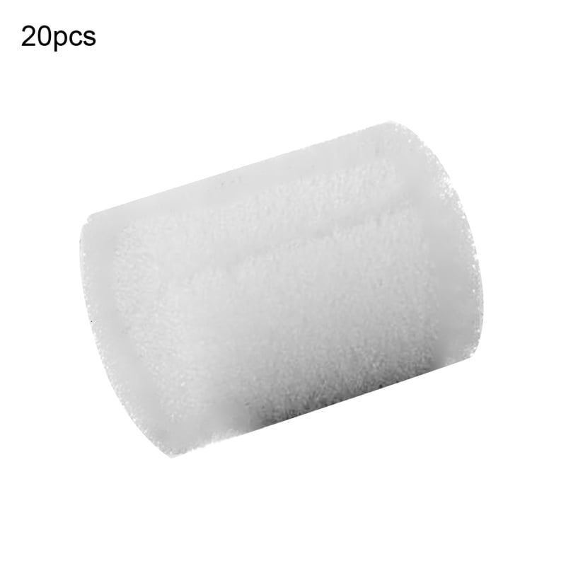 GREENLANS 20Pcs White Clone Cloning Collar Foam Insert Hydroponic Root Guard Mesh Pot 25mm 