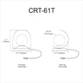 thumbnail image 2 of Dainolite Metal Contemporary 1 Light Crescent Matte Black Table Lamp, 2 of 4