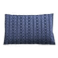 thumbnail image 1 of Ahgly Company Patterned Outdoor Rectangular Sky Blue Dress Blue Lumbar Throw Pillow, 13 inch by 19 inch, 1 of 5