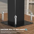 thumbnail image 6 of 10'×20' Outdoor Louvered Pergola, Aluminum Outdoor Louvered Pergola Patio with Adjustable Roof for Outdoor Deck, Backyard, Garden, 6 of 6