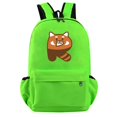 thumbnail image 3 of Canvas Printed Backpack Animal 26 English Letters Backpack Teen School Bag for Girl Boy Large Capacity Bookbag for Kid Gift, 3 of 5