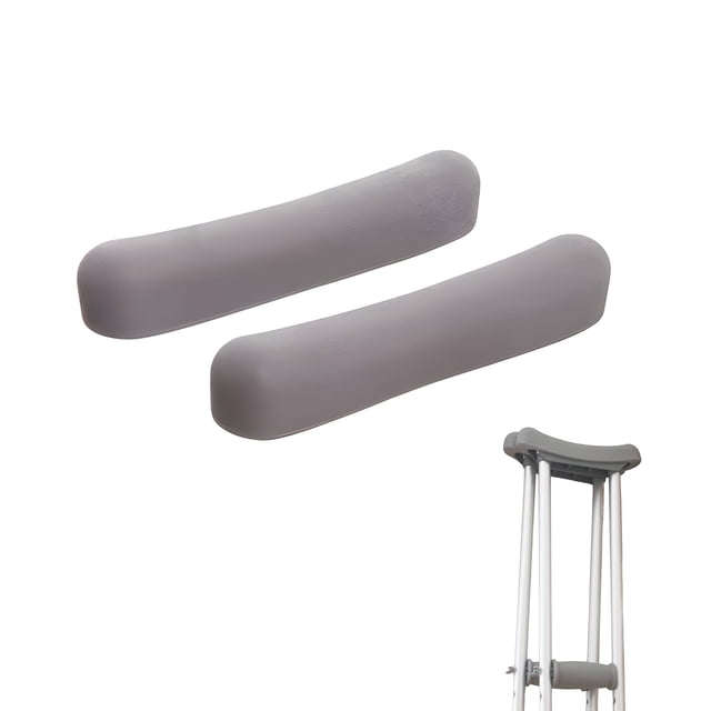 Par de Axileras para Muleta Confort Premium (Color Gris) - Ergonomía y Durabilidad | Refacciones