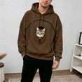 thumbnail image 3 of Pet Pouch Hoodie Cat Dog Carrier Hoodies with Pull Side Zip Pockets Hooded Sweatshirts for Puppy Kitten Holder, 3 of 4