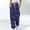 Dark Blue women star print harem pants a1, variant on Women's Star Print Elastic Waist Harem Pants Flowy Casual Lounge Wide Leg Pants Loose Ankle Streetwear Trousers Summer Beach Workout Clothes, Pink 2XL