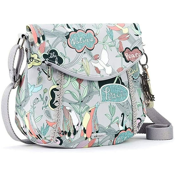 Sakroots Women's Eco-Twill Foldover Crossbody - Walmart.ca