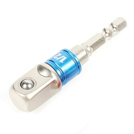 

1pc Drill Socket Adapter Impact Driver with Hex Shank Extension Bar 1/4 3/8 1/2