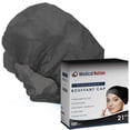 thumbnail image 6 of Medical Nation 21" Hair Net Disposable Bouffant Caps |Pack of 100, Black| Hairnets, Non-Woven, Non-Pleated Hair Cover |for Medical, Lab, Nurse, Tattoo, Food Service, Hospital, Cooking- Size 21" Black, 6 of 7