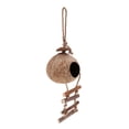 thumbnail image 1 of Columpio de de nido de pájaro de cáscara colgante para loro, , Escalera Zulema Pet Bird Parrot Nest, 1 of 8