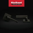 thumbnail image 2 of Kwikset Halifax Square Passage Lever Doorknob Venetian Bronze, 2 of 9