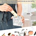 thumbnail image 6 of PU Leather Coin Purse Wallet Compact Water-Resistant Card Cases Money Organizers Minimalist Christmas Lights Pattern, 6 of 7