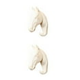 thumbnail image 4 of Cateissary Gancho de estilo Vintage montado en la pared, ganchos para ropa, estante de almacenamiento, soporte de soporte resistente, colgador de Beige 2Conjunto, 4 of 6