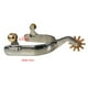 thumbnail image 5 of Espuelas Sunnimix 1 par de espuelas de vaquero acero inoxidable Plata, 5 of 8
