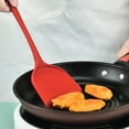 thumbnail image 6 of sunsanly Silicone Spatula Wide Non-stick Heat Resistant Comfortable Grip Easy Clean Frying Food Grade Cooking Spatula Beef Meat Egg Pastry Scraper Kitchen Supplies, 6 of 7