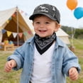 thumbnail image 2 of newwalpole Embroidered Baseball Caps for Boys Girls Black for Size 3-8 Years, 2 of 7