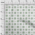 thumbnail image 2 of oneOone Velvet Green Fabric Asian Block Sewing Craft Projects Fabric Prints By Yard 58 Inch Wide, 2 of 5