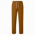 thumbnail image 4 of NOLDARES Boys Sweatpants - Ligthweight Athletic Boys Pants Relaxed Fit Youth Joggers with Pockets and Drawstring(Brown,9-10 Years), 4 of 4