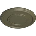 thumbnail image 3 of Ekena Millwork 17 3/8"OD x 1 1/8"P Federal Roped Large Ceiling Medallion (Fits Canopies up to 7 3/4"), Hand-Painted Painted Turtle, 3 of 6