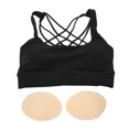 thumbnail image 4 of Sujetador deportivo con espalda cruzada, elástico, transpirable, antideslizante, cómodo, para correr, Yoga, Fitness, baile, 4 of 10
