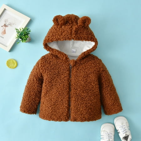 

BadyminCSL Kids Baby Girls Clothing Children s Jacket Male Autumn And Winter Lamb Wool Plus Velvet Thickening Male Baby Cardigan Jacket
