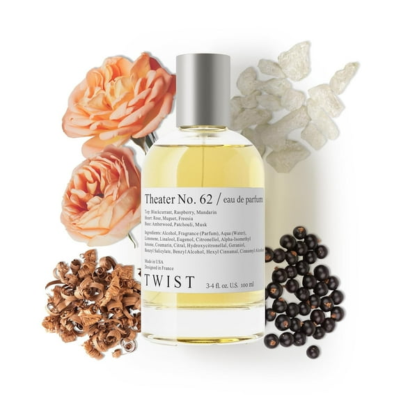 Twist Theater No. 62 Inspired by Si, Long Lasting Perfume For Women, EDP - 100 ml | 3.4 fl. oz.