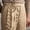 Beige, variant on Men's Casual Pants - Corduroy Italian Style Straight Fit Trousers for Everyday Leisure and Streetwear Fashion