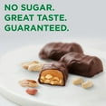 thumbnail image 5 of RUSSELL STOVER Sugar Free Peanut, Caramel & Nougat Chocolate Candy, 4.7 oz. bag, 5 of 9