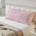 thumbnail image 4 of Pink Branches Body Pillow Covers 20"x54", Vintage Art Farmhouse Soft Brushed Microfiber Breathable Throw Pillow Covers, Pillowcase with Zipper for Couch Sofa Bedroom Living Room, 4 of 9
