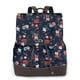 thumbnail image 1 of Balery Vintage Rose Mochila de Cuero para Mujeres, Gran Capacidad, Bolsa de Viaje Multifuncional, Mochila de Cuero y Bolsa de Hombro para Mujeres, 1 of 4