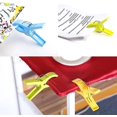 thumbnail image 5 of Color Aleatorio 16 Piezas Clips para Toallas de Playa Clips para Sillas Soporte para Toallas para Sillas de Playa Sillas de Piscina en Crucero, Clips para Toallas para Sillas de pl, 5 of 5