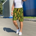 thumbnail image 6 of Xecao Corn 2 Print Men's Sleepwear Shorts Pajama Bottom Lounge Short nightwear with Convenient Pockets for Relaxed Home Wear-4X-Large, 6 of 6